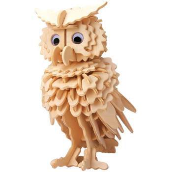 Łamigłówka drewniana Gepetto - Sowa G3